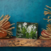 Liebe Sie Mama Tabletop Plaque mit Easel Fotoplatte (Seite)