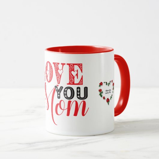 LIEBE SIE MAMA TASSE (VorderseiteRechts)