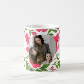 "Liebe Sie Mama Tasse - Red Blume Design & Foto (Mittel)