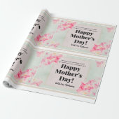 Liebe Sie Mama Typografie Moderne glückliche Mutte Geschenkpapier (Ungerollt)