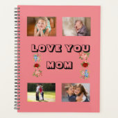 Liebe Sie, Mama Verschönert Schöne Blume 4 phos Planer (Vorderseite)