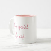 Liebe Sie Mama Zweifarbige Tasse (Vorderseite Links)