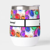 Liebe Sie Mami Farbige Künstlerische Blume Liebe (Links)