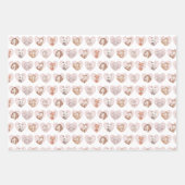 Liebe Sie Mami Foto Wrapping Paper Sheets Geschenkpapier Set (Vorderseite 3)