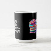 Liebe Sie mehr als Donuts Kaffeetasse (Mittel)