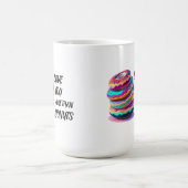 Liebe Sie mehr als Donuts Kaffeetasse (Mittel)