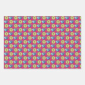 Liebe Sie mehr als Donuts Umschlag Papierblätter Geschenkpapier Set (Vorderseite 2)