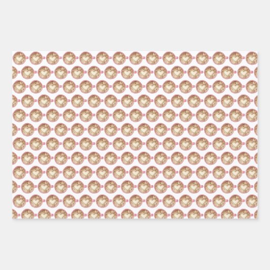 Liebe Sie mehr als Kaffeewaschpapier-Blätter Geschenkpapier Set (Vorderseite 3)