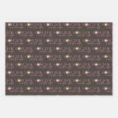 Liebe Sie mehr als Kaffeewaschpapier-Blätter Geschenkpapier Set (Vorderseite)