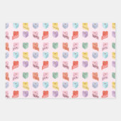 Liebe Sie mehr als Toilettenpapier Valentine Candy Geschenkpapier Set (Vorderseite 3)