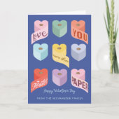 Liebe Sie mehr als Toilettenpapier Valentine Candy Karte (Vorderseite)