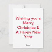 Liebe Sie mehr als Weihnachten Weihnachten (Rückseite)