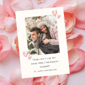 Liebe Sie mehr Funny Husband Ehefrau Valentine Kar Einladung