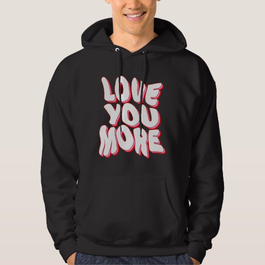 LIEBE SIE MEHR HOODIE (Vorderseite)