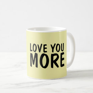 LIEBE SIE MEHR KAFFEE MUGS KAFFEETASSE