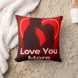 Liebe Sie mehr Kissen valantine Designs