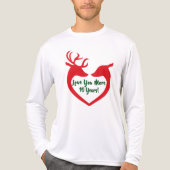 Liebe Sie mehr: Unser Zehnjährig! T-Shirt Tri-Blend Shirt (Vorderseite)