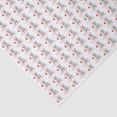 Liebe Sie mehr! Westie Seidenpapier (Ausschnitt)