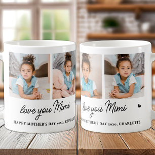 Liebe Sie Mimi Custom Modern Simple Oma 4 Foto Kaffeetasse