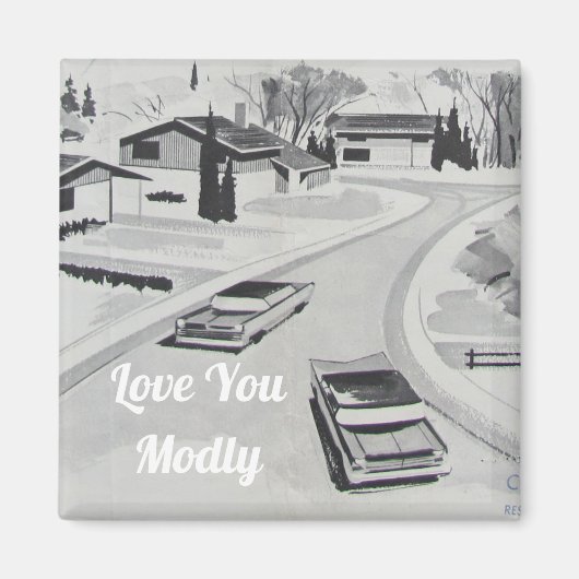 Liebe Sie Moderne Moderne Architektur des Mittlere Magnet (Vorne)