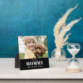 Liebe Sie Mommy Foto Familie Modernes Keepake Fotoplatte (InSitu)