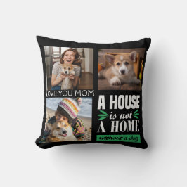 Liebe Sie Mum benutzerdefinierte 3-Foto-Collage mi Kissen