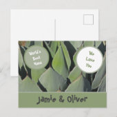 Liebe Sie Nana Green gab Blätter Oma Postkarte (Vorne/Hinten)