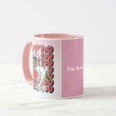 Liebe Sie, Niedlicher Dinosaurier in Sonnenkostüm Tasse (Vorderseite Links)