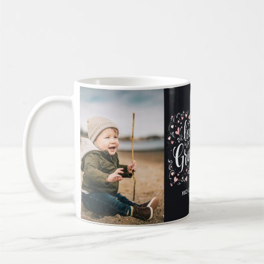 Liebe Sie Oma 2 Foto Großmutter Geschenk Kaffeetasse (Links)