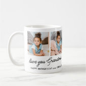 Liebe Sie Oma Custom Modern Simple 4 Foto Kaffeetasse (Links)