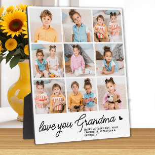 Liebe Sie Oma Custom Modern Simple 9 Foto Fotoplatte