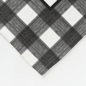Liebe Sie Oma Custom Text 12-Foto Gingham Fleecedecke (Ecke)