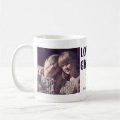 Liebe Sie Oma CustomZwei Foto Handgeschriebener Te Kaffeetasse (Links)