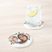 Liebe Sie Oma Grüne Kranz mit Foto Getränkeuntersetzer (Seite)