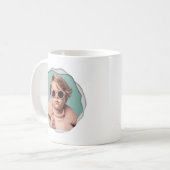 Liebe Sie Oma Modernes Foto Kaffeetasse (Vorderseite Links)
