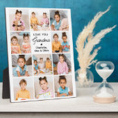 Liebe Sie Oma Personalisiert 11 Foto Großeltern Fotoplatte (Seite)