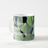 Liebe Sie Oma Südwesten gab Wüste Pflanze Kaffeetasse (Vorderseite Links)