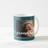 Liebe Sie Oma Wasserfarbe Personalisiertes Foto Ta Kaffeetasse (VorderseiteRechts)