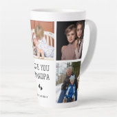 Liebe Sie, Opa | Benutzerdefinierte Fotocollage La Milchtasse (Rechte Ecke)