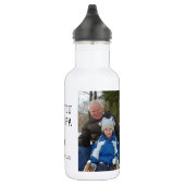Liebe Sie Opa Custom Foto Collage Wasser Flasche Edelstahlflasche (Rechts)