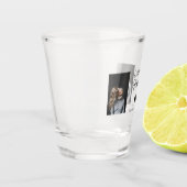 Liebe Sie Opa mit Herz und Fotos - Schnapsglas (Links)