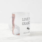 Liebe Sie, Opa Modern Collage Foto Kaffee Tasse (Vorderseite Links)