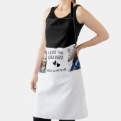 Liebe Sie, Opa | Moderne Collage Foto Schürze (InSitu)