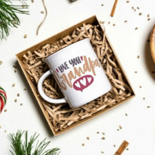 Liebe Sie Opa Print Moderne Tasse