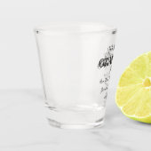 Liebe Sie Opa Script benutzerdefinierten Familienn Schnapsglas (Links)