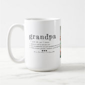 Liebe Sie Opa Tasse |Zwei handgeschriebene Fotos (Links)