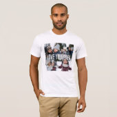 Liebe Sie Papa FotoCollage T-Shirt (Vorne ganz)