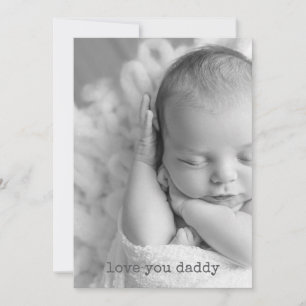 Liebe Sie Papa glückliche Väter Tag FOTO von xoxo Mitteilungskarte
