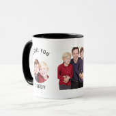 Liebe Sie Papa Personalisiertes Foto für eine Fami Tasse (Vorderseite Links)