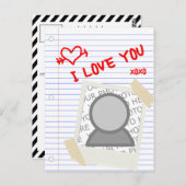 Liebe Sie Papier Postkarte (Vorne/Hinten)